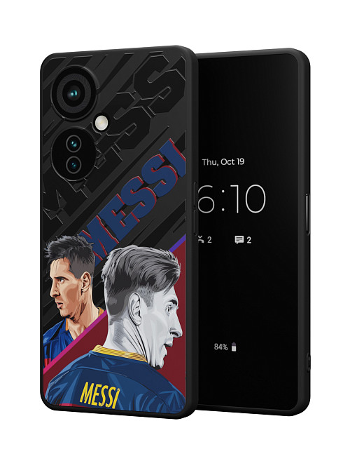 Силиконовый чехол для OnePlus Nord CE 3 Lite (5G) "NOVEL: Месси"