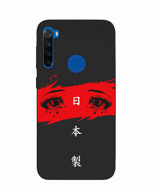 Силиконовый чехол для Xiaomi Redmi Note 8T Грустные глаза