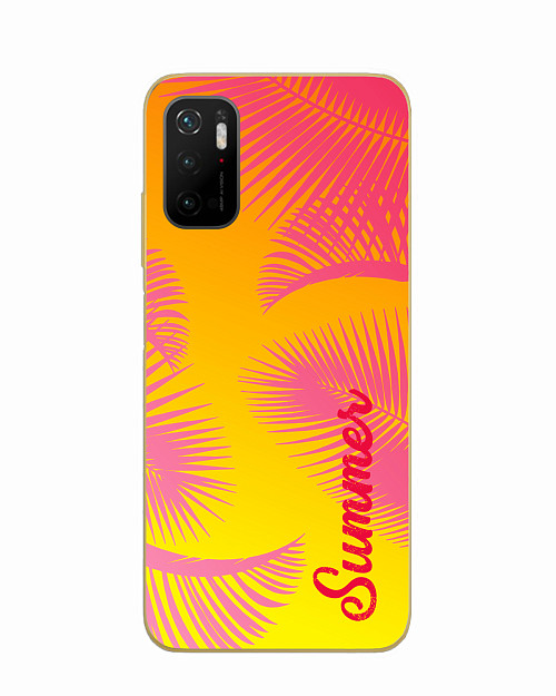 Силиконовый чехол для Poco M3 Pro Summer