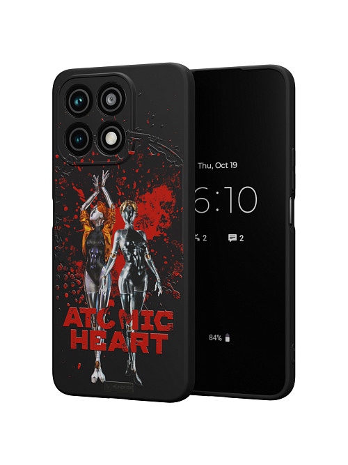 Силиконовый чехол для Honor X8a (4G) "Atomic Heart: Близняшки"