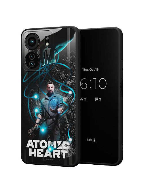 Силиконовый чехол для Xiaomi Redmi 13C "Atomic Heart: ХРАЗ"