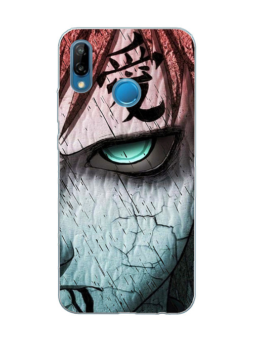 Силиконовый чехол для Huawei P20 Lite Naruto Shippuden - Gaara grimm face