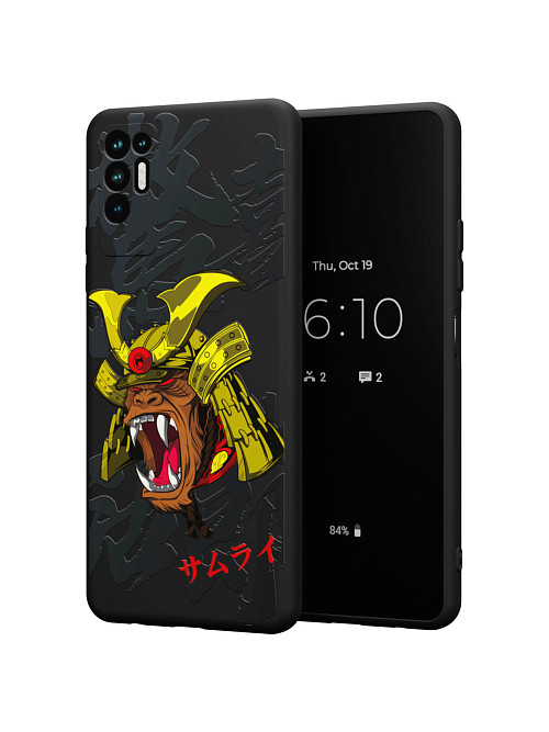 Силиконовый чехол для Tecno Pova 2 "Samurai Kong"