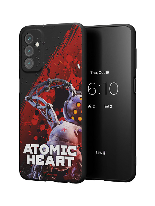 Силиконовый чехол для Samsung Galaxy M23 (5G) "Atomic Heart: Беляш (МА-9)"