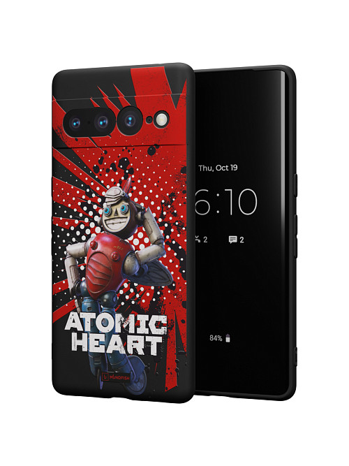 Силиконовый чехол для Google Pixel 7 Pro "Atomic Heart: Дикси"