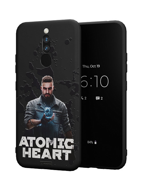 Силиконовый чехол для Xiaomi Redmi 8 "Atomic Heart: Товарищ Нечаев"