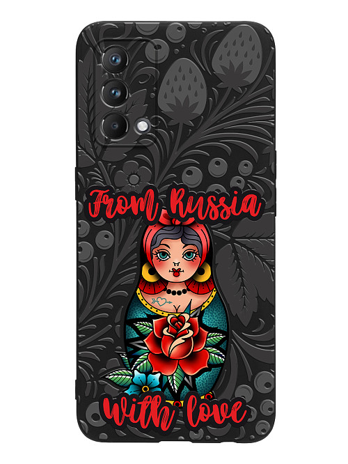 Силиконовый чехол для realme GT Master Edition Из России с любовью