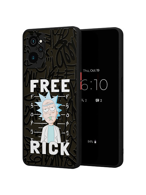 Противоударный чехол для realme 9i "NOVEL: Free Rick"