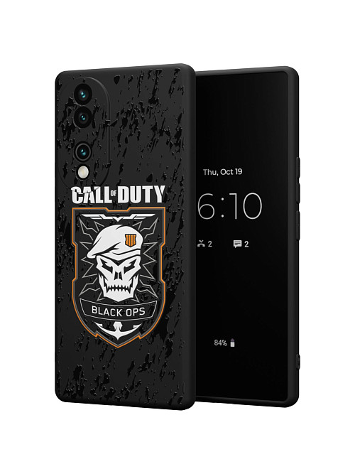 Силиконовый чехол для Honor 70 "NOVEL: Call of Duty"