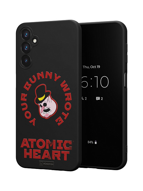 Силиконовый чехол для Samsung Galaxy A24 (4G) "Atomic Heart: Капиталист"