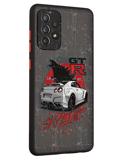 Противоударный чехол для Samsung Galaxy A72 "Nissan SKYLINE GTR"