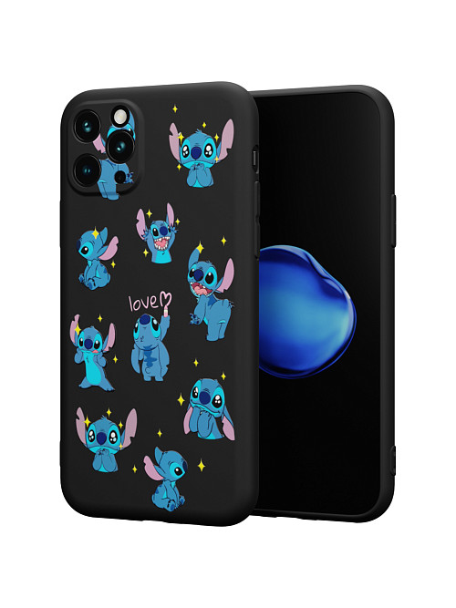 Силиконовый чехол для Apple iPhone 11 Pro "NOVEL: Stitch love"