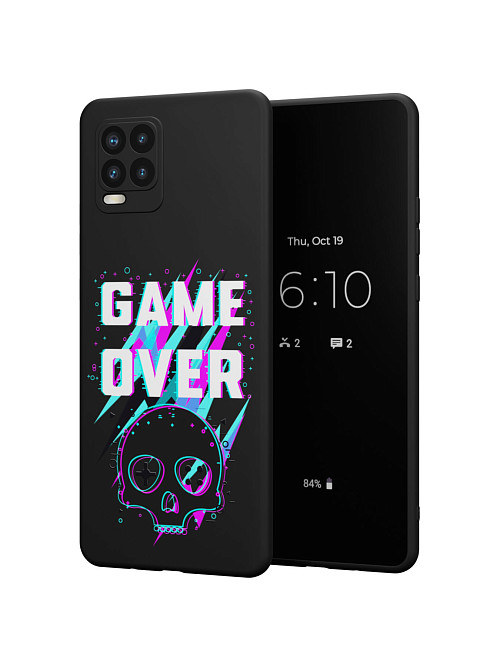 Силиконовый чехол для realme 8 "Game over"