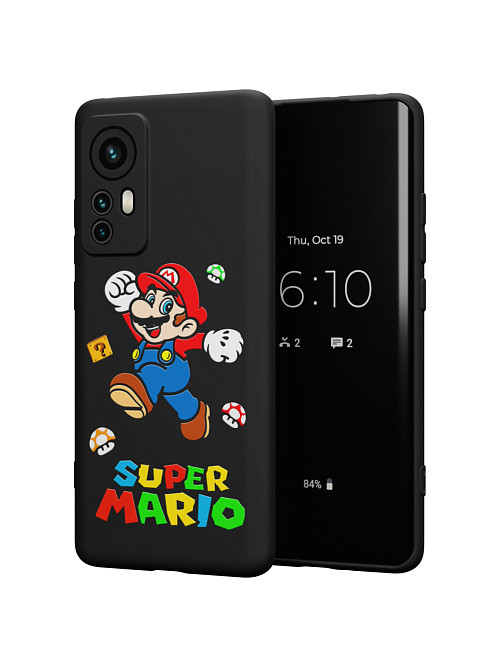 Силиконовый чехол для Xiaomi 12 "NOVEL: Супер Марио"