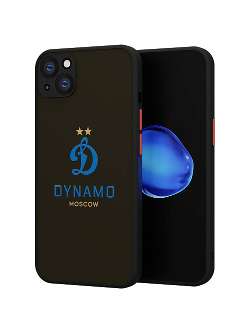 Противоударный чехол для Apple iPhone 15 Plus "Динамо: Dynamo Moscow"