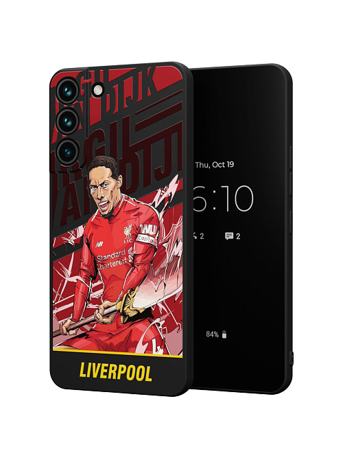 Силиконовый чехол для Samsung Galaxy S22+ (5G) "NOVEL: Liverpool"