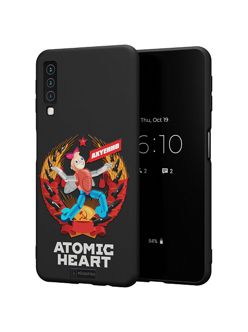 Силиконовый чехол для Samsung Galaxy A7 (2018) "Atomic Heart: Dixie"