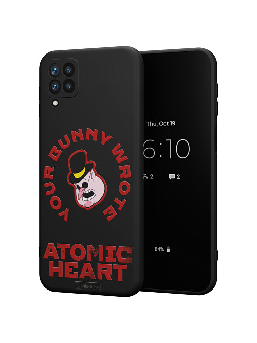 Силиконовый чехол для Samsung Galaxy A12 (4G) "Atomic Heart: Капиталист"