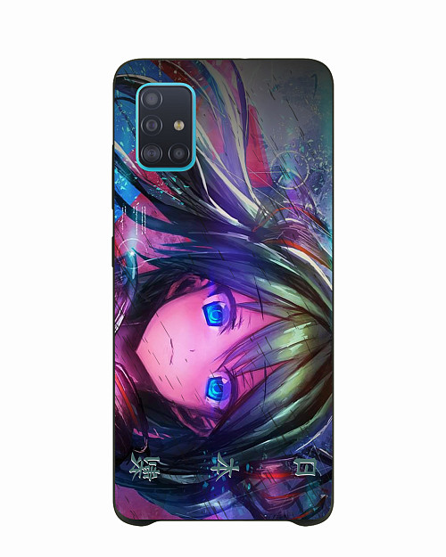 Силиконовый чехол для Samsung Galaxy A51 (4G) "Hatsune Miku"