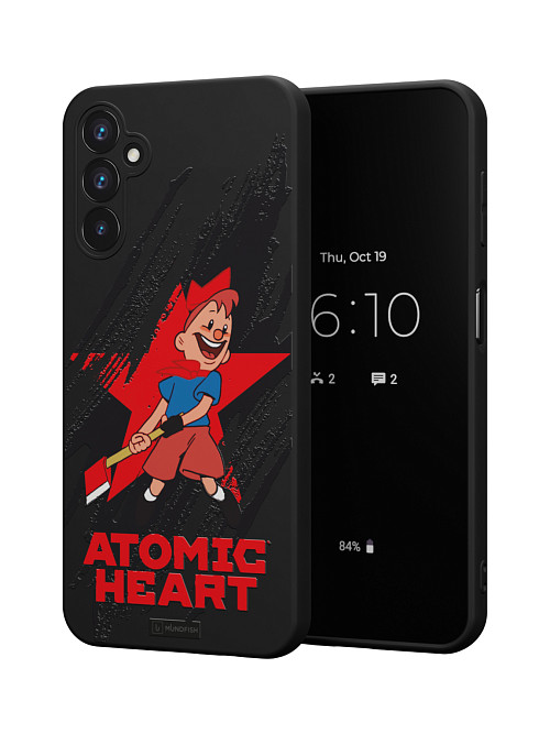 Силиконовый чехол для Samsung Galaxy A14 (4G) "Atomic Heart: Пионер"