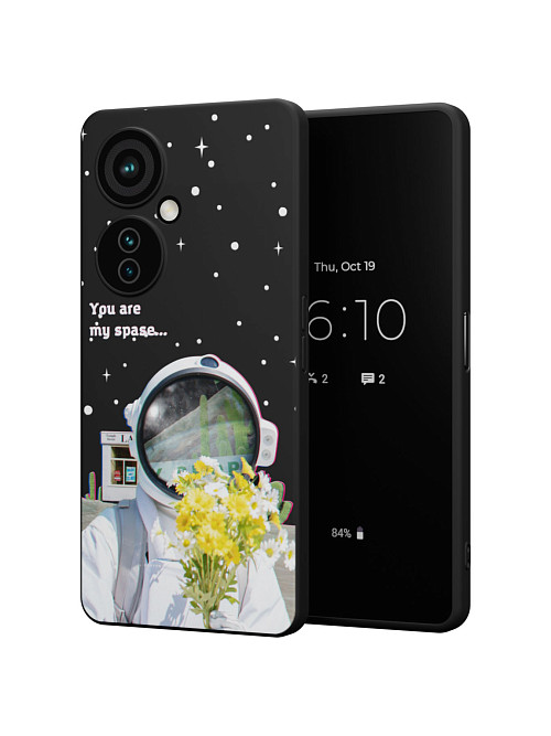 Силиконовый чехол для OnePlus Nord CE 3 Lite (5G) "NOVEL: You are my space"