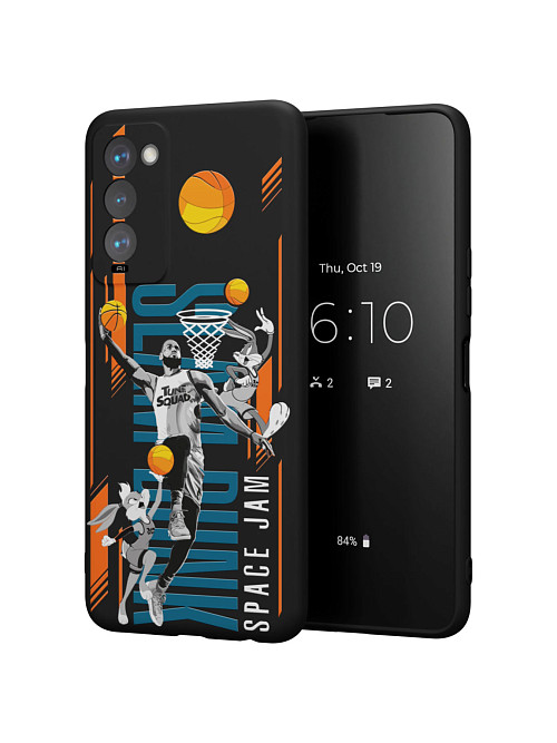 Силиконовый чехол для Tecno Camon 18T "NOVEL: Slam Dunk"