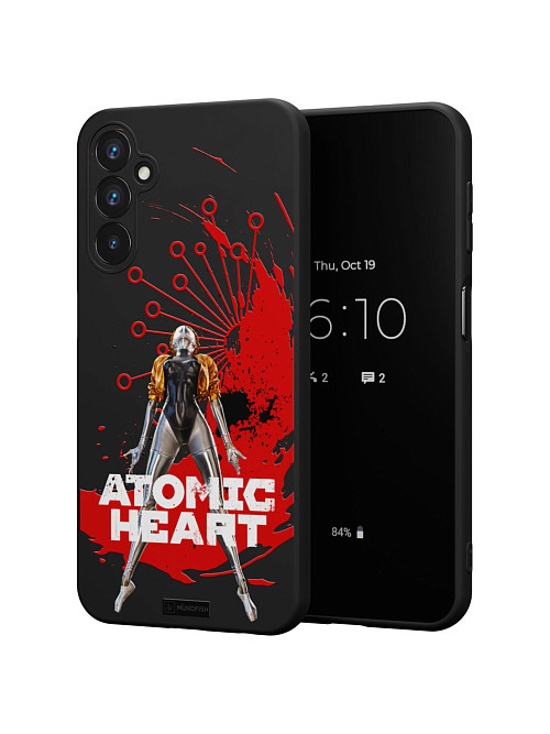 Силиконовый чехол для Samsung Galaxy A25 (5G) "Atomic Heart: Правая близняшка"