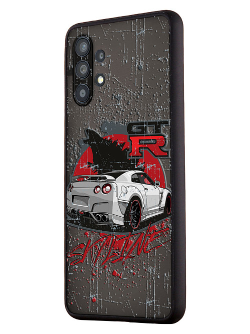 Противоударный чехол для Samsung Galaxy A32 (4G) "Nissan SKYLINE GTR"