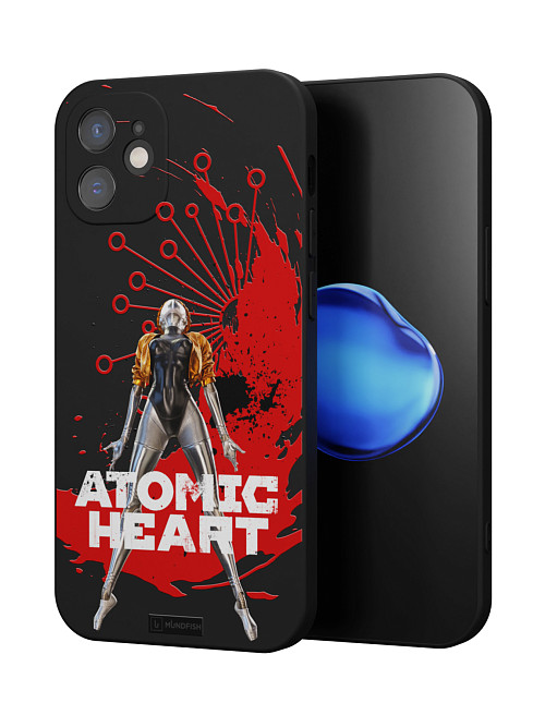 Силиконовый чехол для Apple iPhone 12 Mini "Atomic Heart: Правая близняшка"