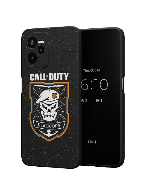 Силиконовый чехол для Realme C35 "NOVEL: Call of Duty"