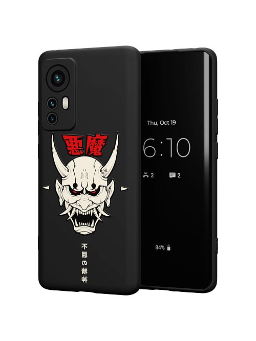 Силиконовый чехол для Xiaomi 12 "Demon"