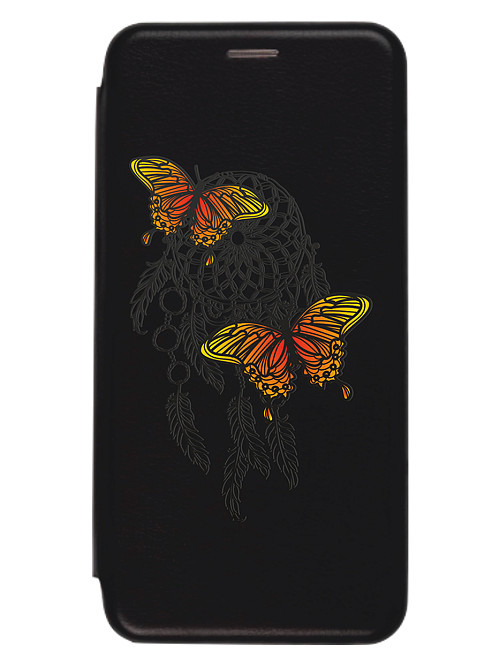 Чехол книжка для Samsung A53 "Бабочки"