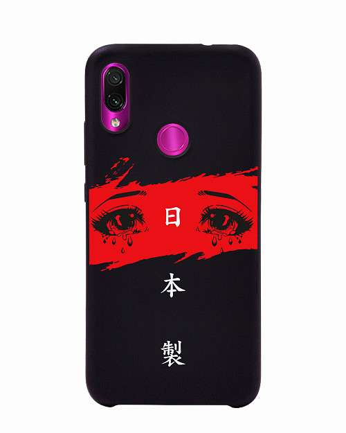 Силиконовый чехол для Xiaomi Redmi Note 7/Redmi Note 7 Pro Грустные глаза