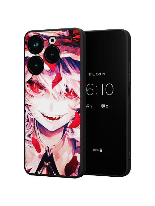 Силиконовый чехол для Infinix HOT 40/HOT 40 Pro "Touhou Project - Remilia Scarlet"