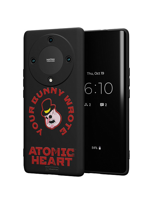 Силиконовый чехол для Honor X9a "Atomic Heart: Капиталист"