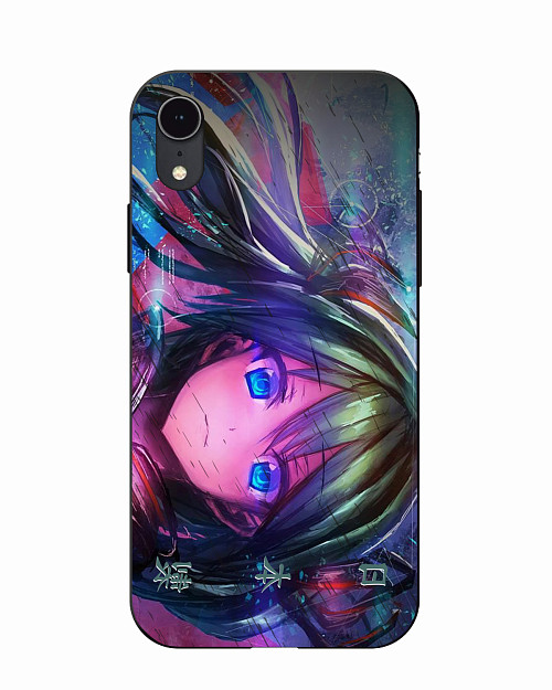 Силиконовый чехол для Apple iPhone Xr "Hatsune Miku"