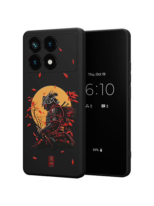 Силиконовый чехол для Poco X6 Pro (5G) "Самурай"