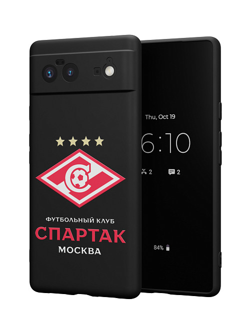 Силиконовый чехол для Google Pixel 6 "ФК Спартак Москва"