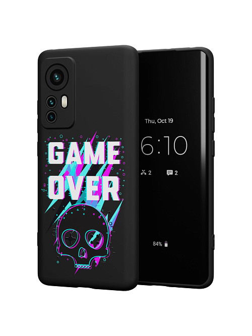 Силиконовый чехол для Xiaomi 12 "Game over"