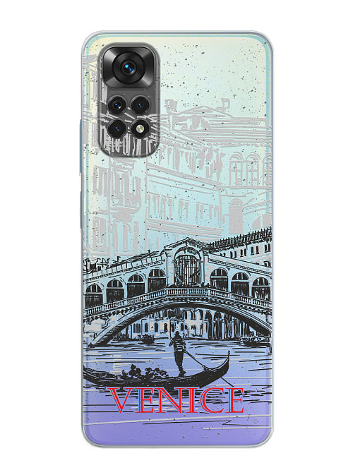 Силиконовый чехол для Xiaomi Redmi Note 11S (4G) Венеция