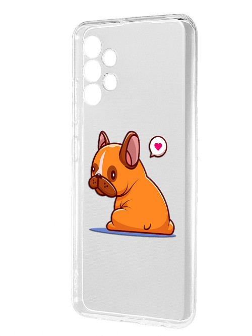 Силиконовый чехол для Samsung Galaxy A32 (4G) "Мечта собаки"