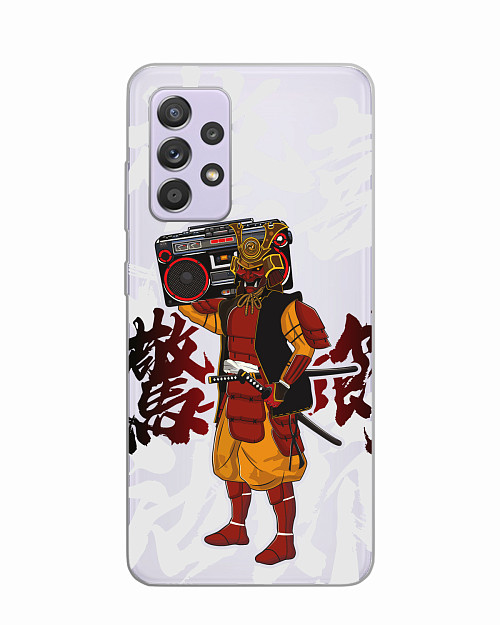 Силиконовый чехол для Samsung Galaxy A52 (4G) "Hip-hop Samurai"