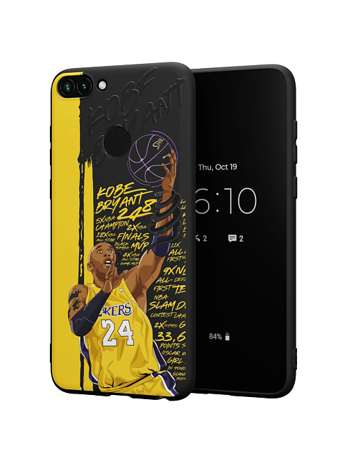 Силиконовый чехол для Huawei P Smart (2018) "NOVEL: Kobe Bryant"