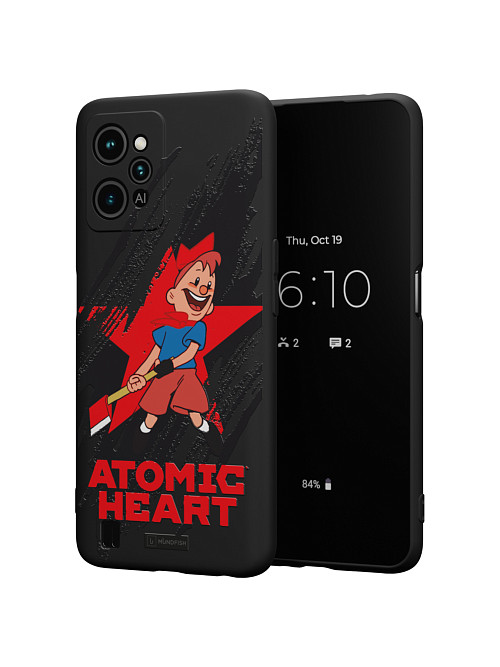 Силиконовый чехол для realme C31 "Atomic Heart: Пионер"