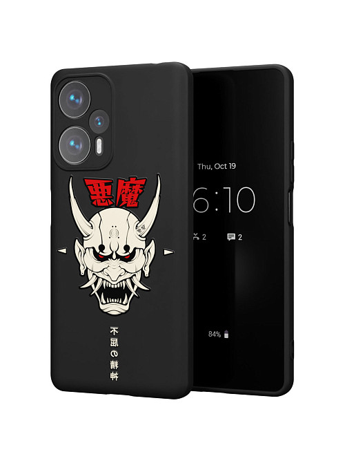 Силиконовый чехол для Xiaomi Redmi Note 12 Turbo "Demon"