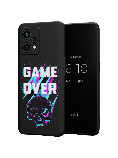 Силиконовый чехол для Realme 9 Pro+ "Game over"