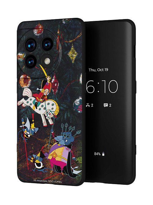Силиконовый чехол для OnePlus 11 "Щелкунчик: Щелкунчик и мышиный король"