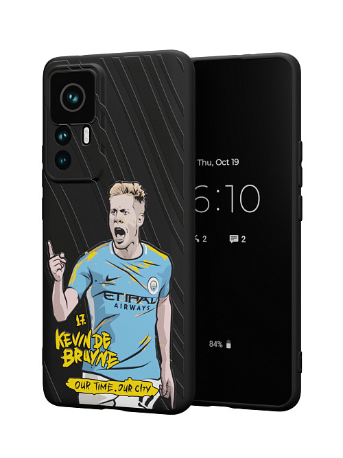 Силиконовый чехол для Xiaomi 12T Pro "NOVEL: Kevin de Bruyne"