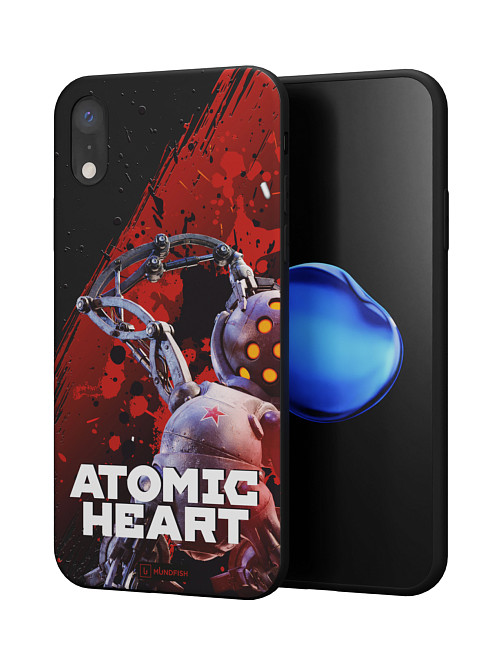 Силиконовый чехол для Apple iPhone Xr "Atomic Heart: Беляш (МА-9)"