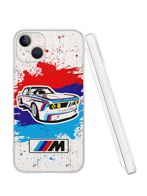 Силиконовый чехол для Apple iPhone 13 "BMW" Силиконовый чехол для Apple iPhone 13 "BMW"
